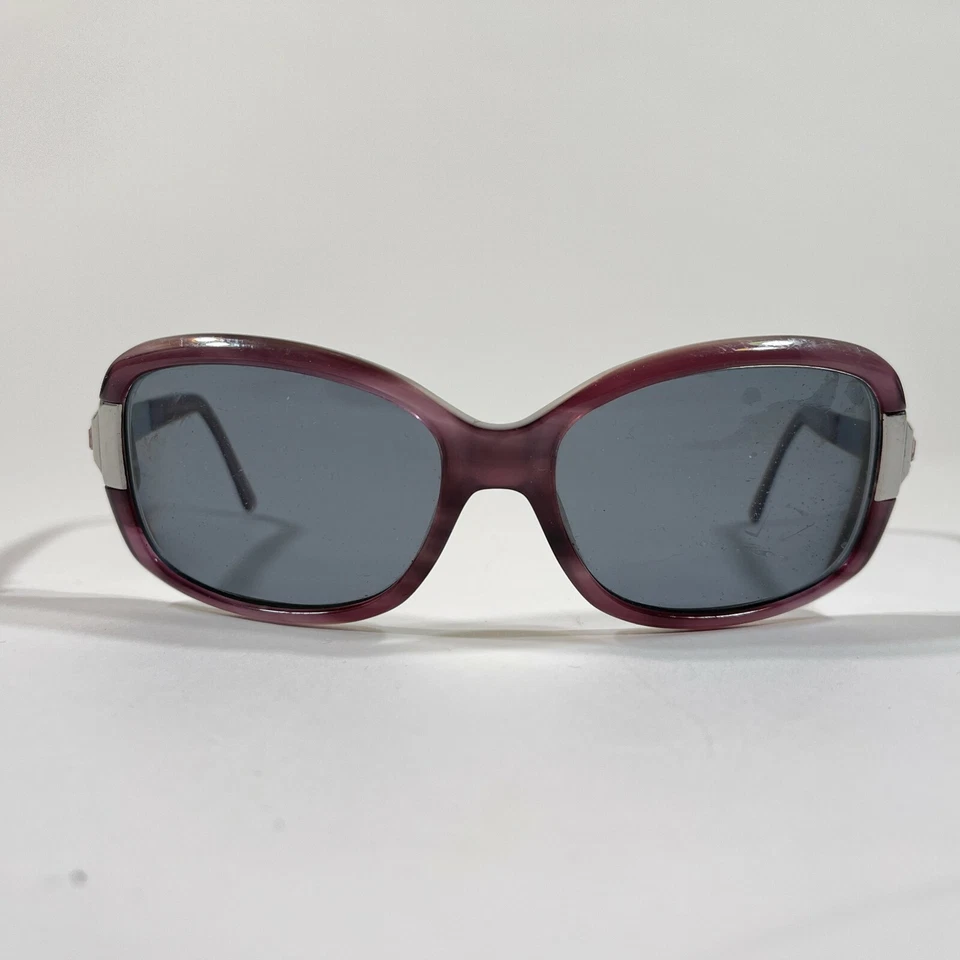 Valentino V5520/s 0ALF Eyeglasses Frames Purple Oval Bedazzled Rhinestones 110 - Image 2 of 4