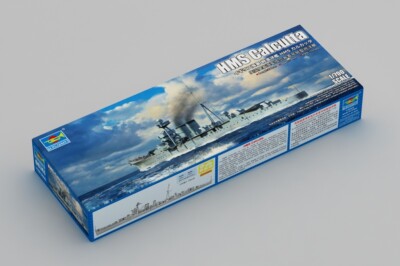 Trumpeter 1/700 HMS Calcutta British Light Cruiser Model Kit TRP6741-W