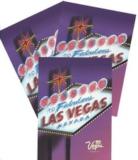 3 NEW Postcards Iconic Las Vegas Nevada Sign