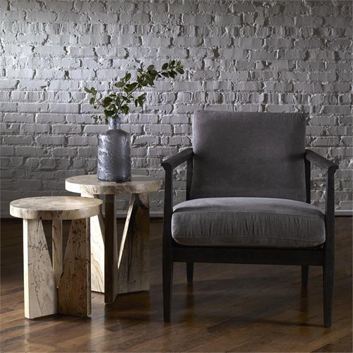 Uttermost Nadette Tamarind Wood Nesting Tables in Natural (Set of 2) - Picture 8 of 9