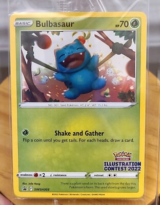 2022 Pokemon Illustration Contest SWSH303 SWSH304 SWSH305