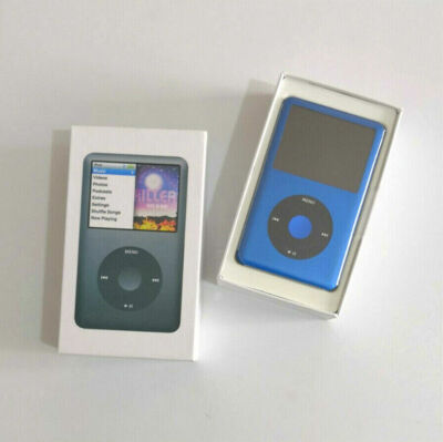 NEW Apple iPod classic 7th Gen Blue 80GB/120GB/160GB/256GB/512GB