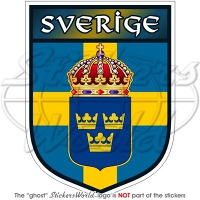 Sweden Swedish Sign 100mm Car Sticker 