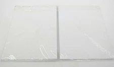 100 Sticker Paper Full Sheets GLOSSY Inkjet Laser Printer Birthday Photo TF