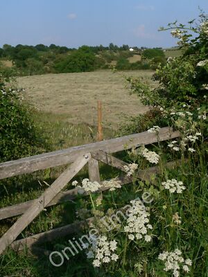 Photo 6x4 Countryside opposite Fenney Spring Windmill Shepshed  c2010