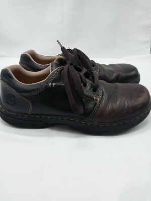 Men’s Dr. Martens Brown Leather Shoe Size 9 US AW004 Vintage Dr. Marten Mens Brown Shoes Size 9 Style Aw004 - Etsy main image 4
