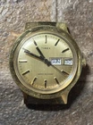 Vintage 1978 36mm Timex Day Date Mechanical Watch 26961 10678 READ