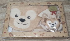 Disney Duffy Bear Baby Gift Set Bib Towels Rattle Tokyo Disney Sea Exclusive New