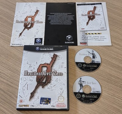 NINTENDO GAMECUBE - RESIDENT EVIL ZERO - KOMPLETT MIT HANDBUCH UND BEILAGEN - SEHR GUTER ZUSTAND