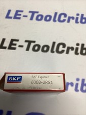 SKF 6008 2RS1 DEEP GROOVE BALL BEARING, RUBBER SEALED 40x68x15 mm I692