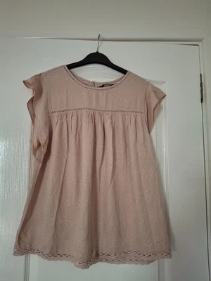 New Look Blush Colour Smock Top Size 14 - Image 1 of 4