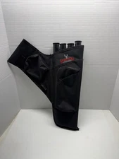 BOHNING Archery Black 4 Tube Target Belt/Hip Quiver Right Hand