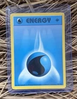 Water Energy 102/102 Common Base Set Pokemon 1st Edition MP