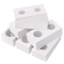 300pc Cardboard Coin Holder Flips Assortment 2 by 2" Inch Coin Collection 6 Size