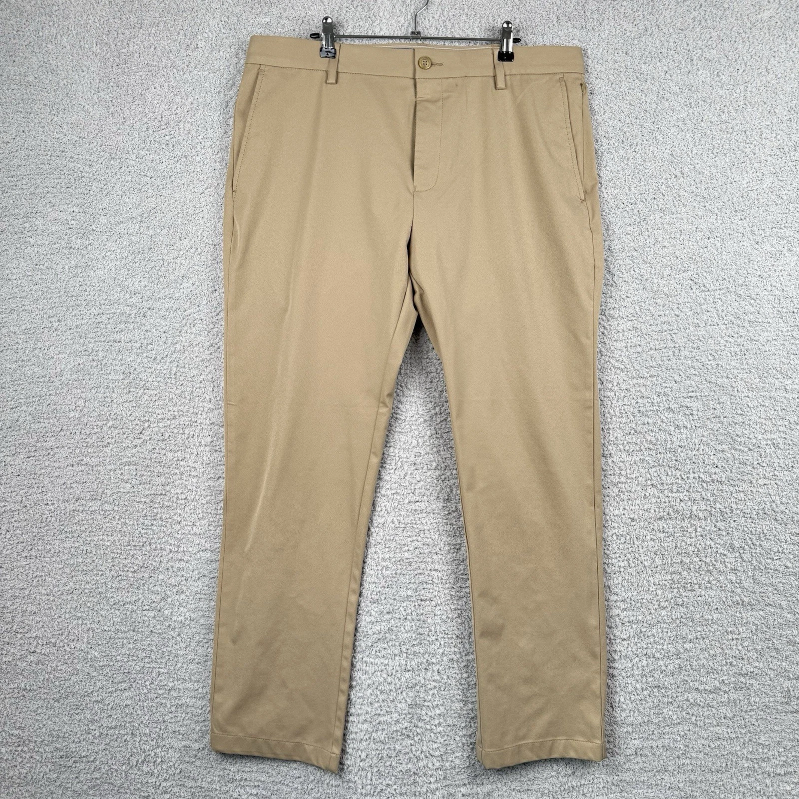 Southern Tide Pants Mens 38x30 Tan Jack Performance Golf 4-Way Stretch Wicking