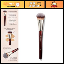 Contoured Foundation Brush for Liquid  Cream Makeup - Flawless Application Tool