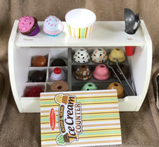 Melissa and Doug Wooden Ice Cream Cone Stand