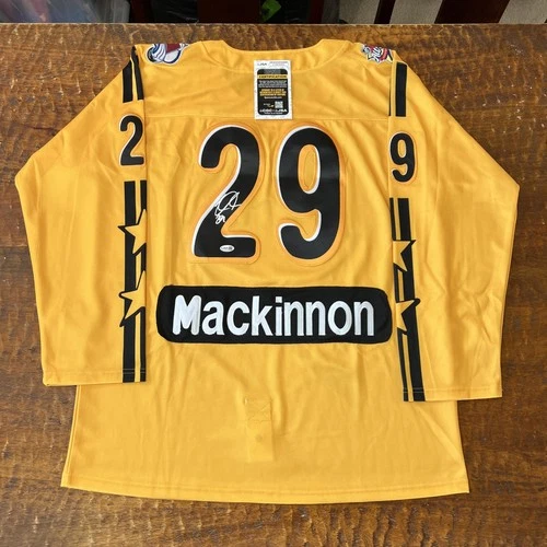 Nathan MacKinnon Signed NHL All Star Jersey JSA Coa Autographed Avalanche