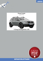 PDF Dacia Duster (2010-2018) Reparaturanleitung 5 Gang Schaltgetriebe JR5