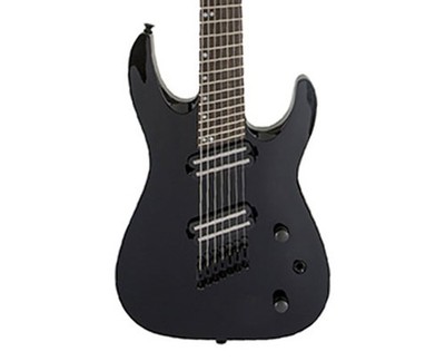 Jackson X Series Dinky Arch Top DKAF7 MS Multi-Scale Gloss Black