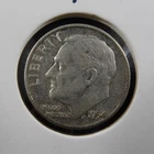 1954 Roosevelt Dime 90% Silver Nice Detail