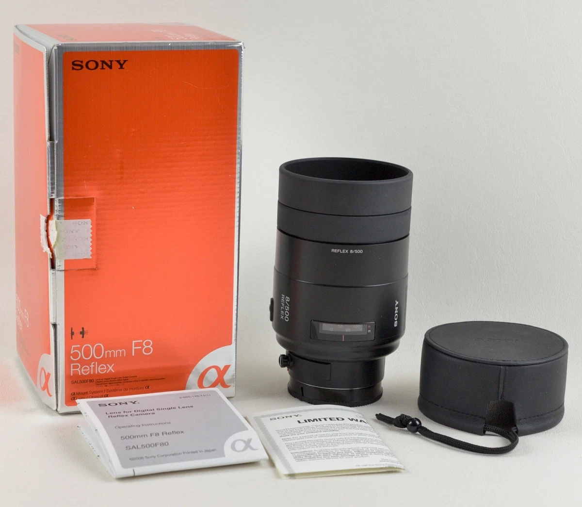 Preços baixos em Lentes de câmera Sony 500mm Focal f/8 | eBay
