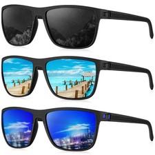 Polarized Sunglasses Men, Lightweight Mens Sunglasses Polarized UV Protection...