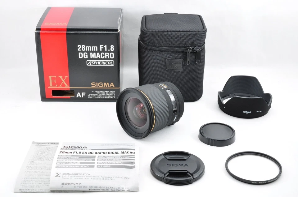 *1yr Wty for US* SIGMA 28mm f/1.8 DG Macro Lens for Canon EF Mount Japan #8300_c - Image 2 of 4