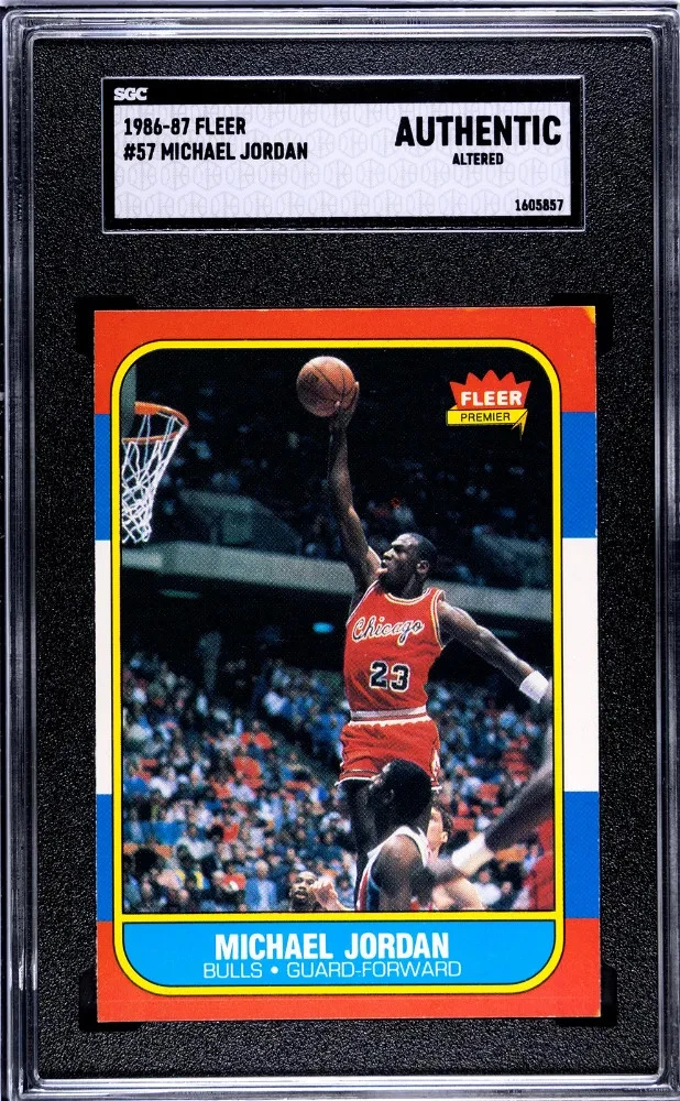 Fleer Michael Jordan Basketball 1986-87 Season Sports Trading