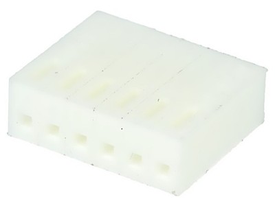 10X 10-11-2063 Steckverbinder: Leitung-Platte Stecker weiblich KK 254 PIN: 6 MOL