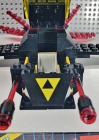 LEGO Vintage 1987 Space: Blacktron I: #6894 Complete, Instr & Xtra Blacktron Fig