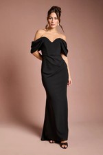 Coast Black Maxi Dress Womens Occasion Dresses