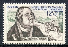 TIMBRES DE FRANCE  N°  1054 ** JOURNEE DU TIMBRE 1956  NEUF SANS CHARNIERE