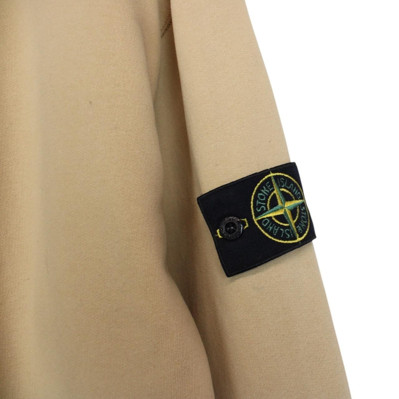 Stone Island AW 2019 Beige Cotton Sweatshirt Jumper thumbnail 4