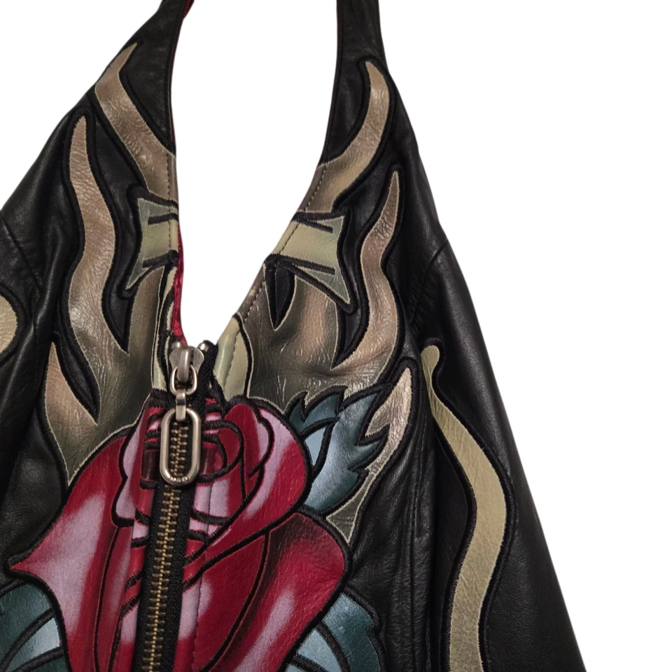 Chaleco halter rosa de cuero para mujer Harley Davidson de colección desviación mediano 2004 Y2K Foto 4 de 4