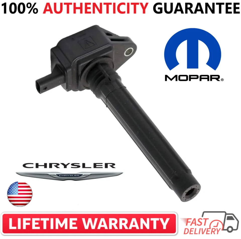 Bobinas de ignição x4 OEM MOPAR para 2014-2018 Chrysler Dodge Fiat Jeep RAM 2.4L I4 - Imagem 3 de 4