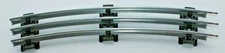 Menards 279-3471 O Gauge O-96 Curve Track (Sold by the Piece)
