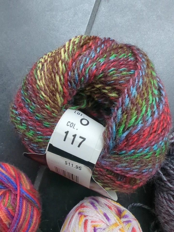 Set Of 8 Mostly Sock, 2 Sport, 1 Worsted Wilde Foote, Shepherd Sock, Ty Dy Sock  - Image 2 of 4