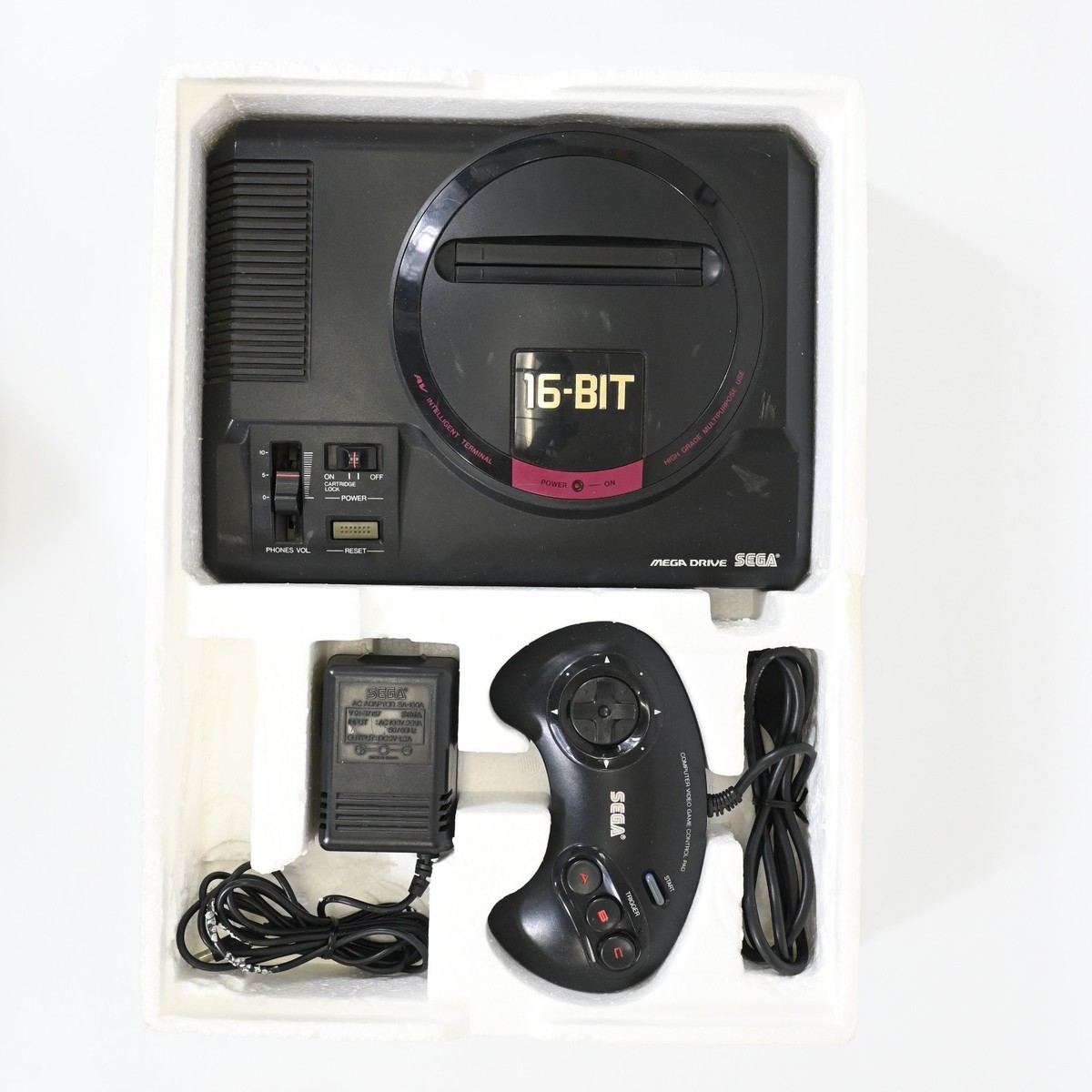 Sega Mega Drive HAA-2510 Console 16-Bit System Japanese