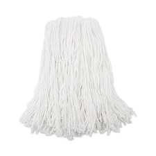 Boardwalk 216RCT 16 oz Rayon Premium Cut-End Wet Mop Heads - White (12/CT) New