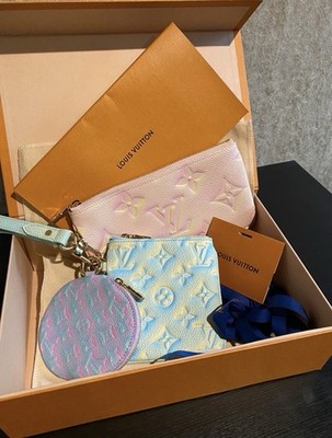 Original Louis Vuitton Trio Pouch / Clutch / Tasche Summer Stardust