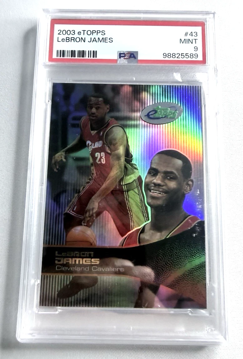 LeBron James Basketball Grade 9 Rookie Sports Trading Cards