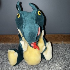 Folkmanis LARGE GREEN DRAGON Hand Puppet Full Body Plush 16"