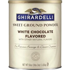 Ghirardelli Sweet Ground White Chocolate Powder 3.12lbs