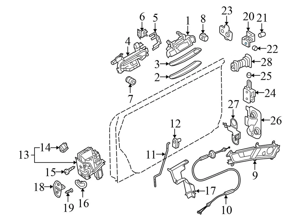 AUDI A4 QUATTRO 2002-2008 - Bisagra puerta superior delantera derecha 8E0831402A Foto 3 de 4