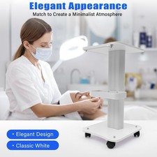 Salon Trolley Stand For Cavitation RF Beauty Machine Assembled SPA Rolling Cart