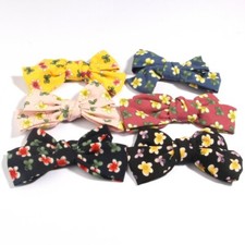 50Pcs 4.8" Flower Spot Hair Bows For Headbands Hair Accessories No Clips