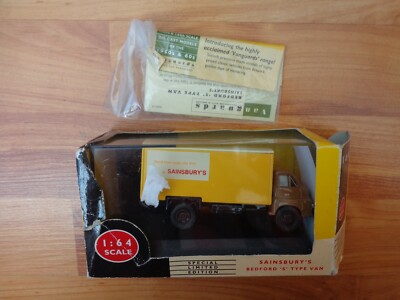 Corgi Vanguards 1/64 VA8004 'Sainsburys' Bedford S Typ Tanker Lastwagen Modelle