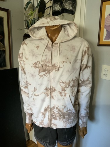 True Religion Crafted With Pride Tie Dye Horseshoe Full Zip Fleece Hoodie Sz. M - Bild 9 von 12