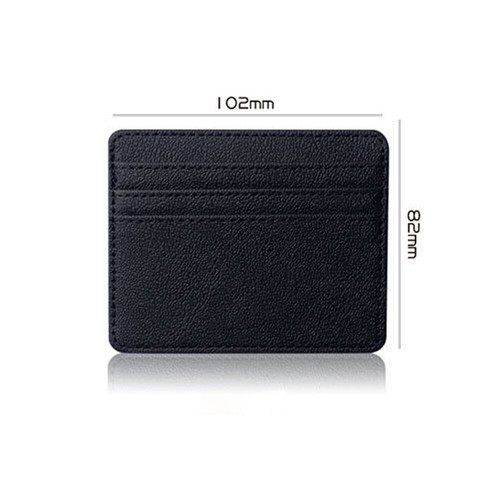 NEW Slim Credit Card Holder RFID Blocking Purse Flip Leather Mens Money Clip - Picture 2 of 15